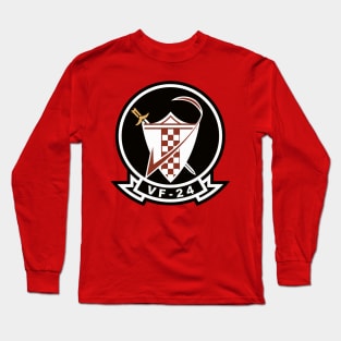 VF-24 Red Checkertails Squadron Long Sleeve T-Shirt